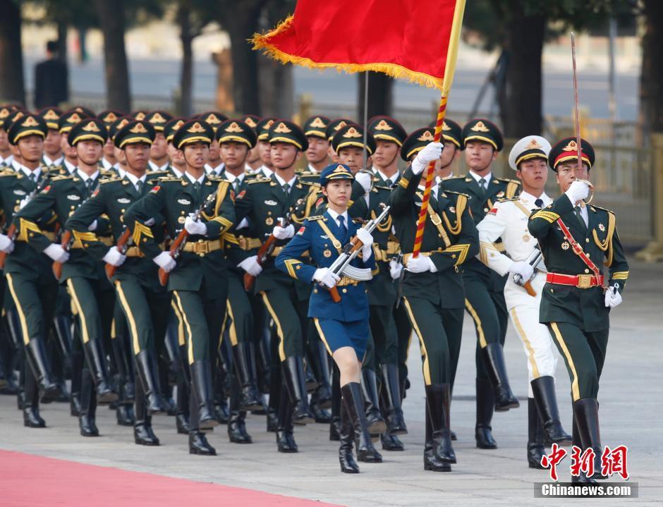 三軍儀仗隊高清大圖，展現(xiàn)榮耀與威嚴的壯麗畫卷，三軍儀仗隊壯麗畫卷，榮耀與威嚴的高清展示