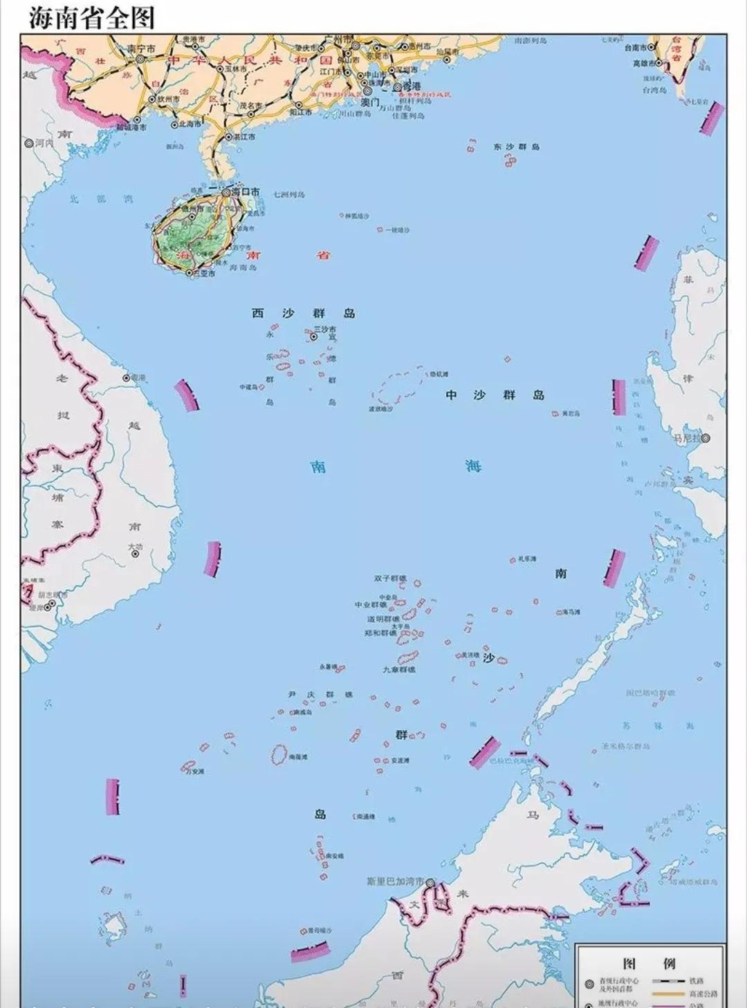 南海地圖高清版大圖，探索神秘的海洋疆域，南海高清地圖大圖，探索神秘海洋疆域之旅