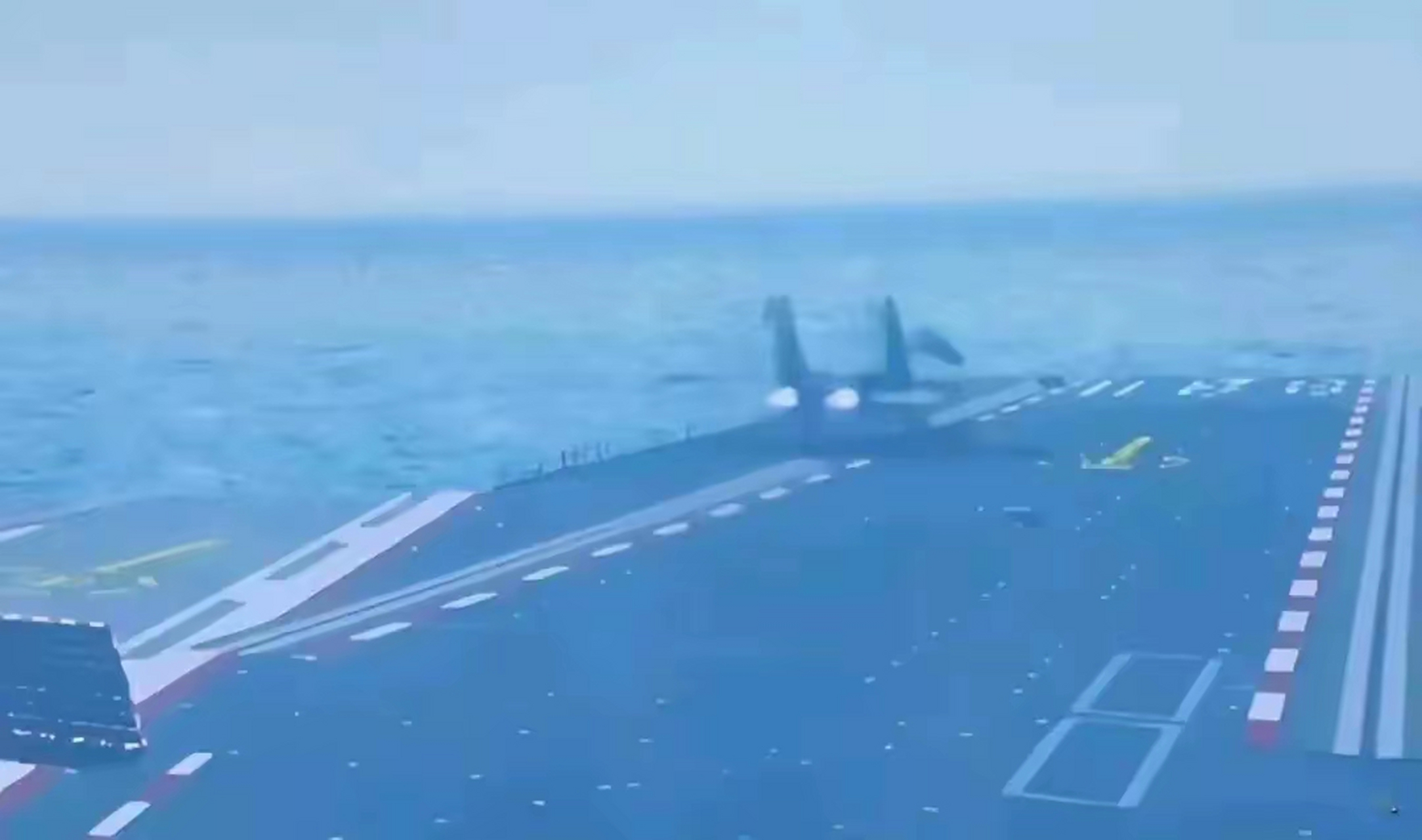 福建艦首次彈射殲-15，揭示中國(guó)海軍邁向新時(shí)代的里程碑事件，福建艦首次彈射殲-15，中國(guó)海軍新時(shí)代的里程碑事件