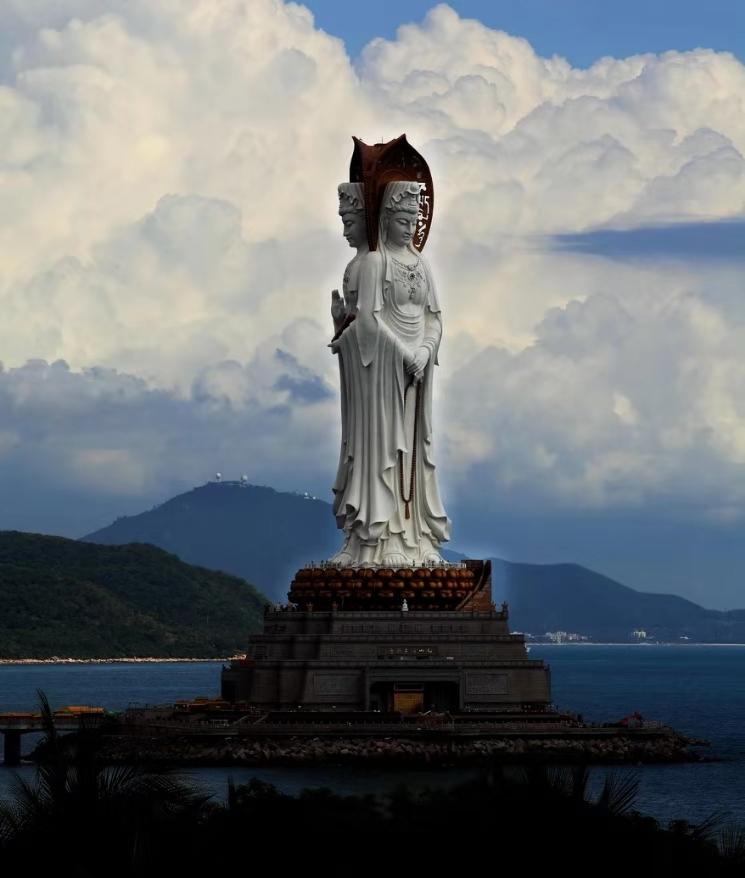 南海觀音，神秘與莊嚴(yán)的海洋圣地，南海觀音，神秘莊嚴(yán)的海洋圣地