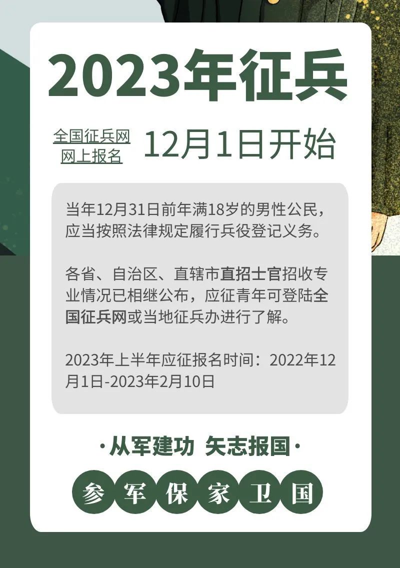 關(guān)于2023年征兵報(bào)名的全面解析，2023年征兵報(bào)名全面解析指南