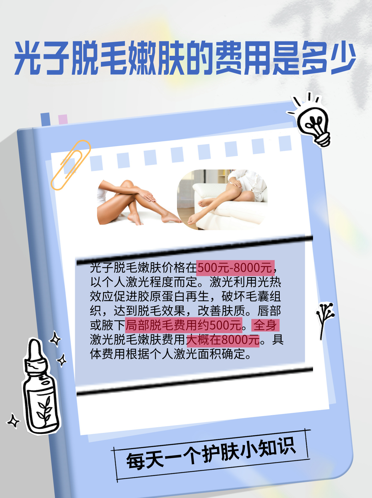 光子脫毛價格分析及費用概述，光子脫毛價格解析與費用概覽