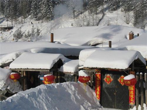雪鄉(xiāng)，夢幻般的童話世界，雪鄉(xiāng)，夢幻童話世界的奇景
