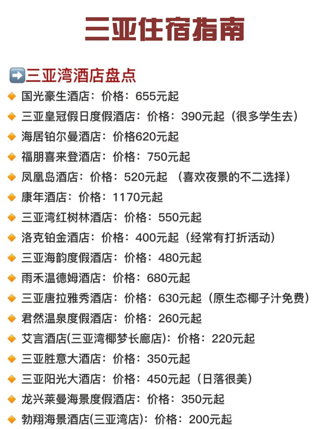 三亞酒店價(jià)格表——您的熱帶度假完美指南，三亞酒店價(jià)格大全，熱帶度假住宿指南