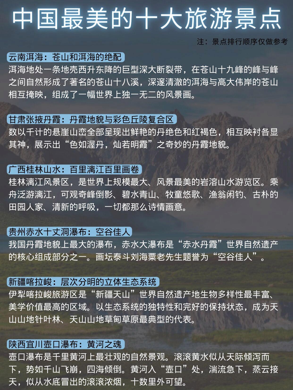 中國最值得自駕游的地方，中國自駕游必游之地推薦