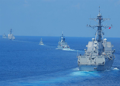 南海軍事新聞最新消息，展現(xiàn)地區(qū)軍事動態(tài)與趨勢，南海軍事動態(tài)更新，揭示地區(qū)軍事趨勢與最新消息