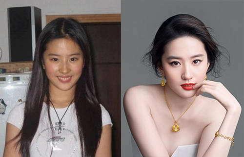 明星化妝前后對比照片大全，揭秘光彩背后的秘密，明星化妝前后對比照揭秘，光彩背后的秘密全解析