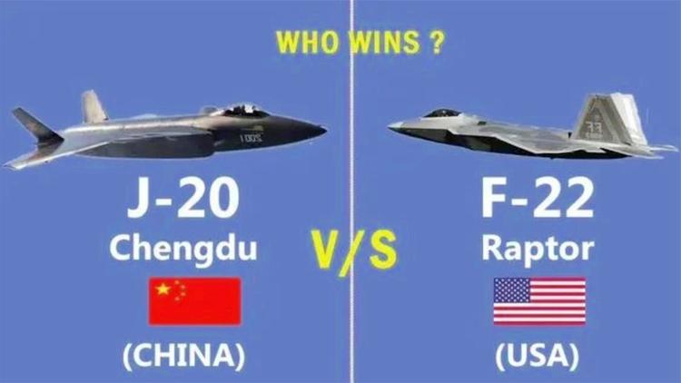殲-20與F-22空中霸主之爭，誰更勝一籌？，殲-20與F-22空中對決，誰主沉??？